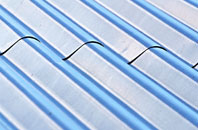 Y Gors corrugated roofing